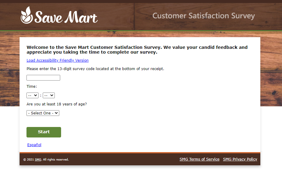 Save Mart Survey