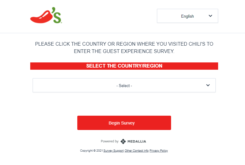 Chilis-survey.Com