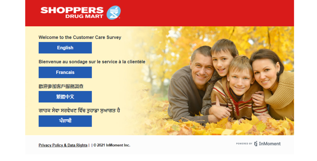 Shoppers Drug Mart Survey