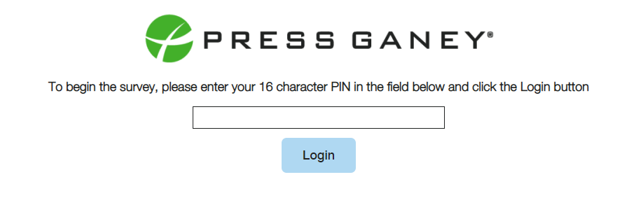 Press Ganey Survey