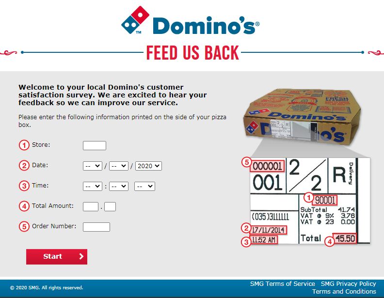 Domino’s Feedback