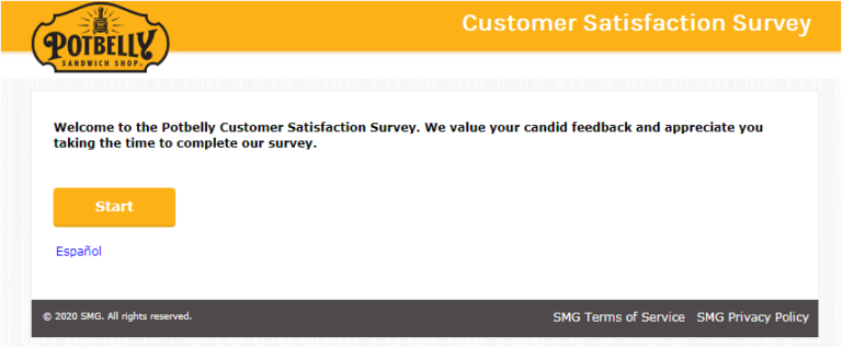 Potbelly Listens Survey