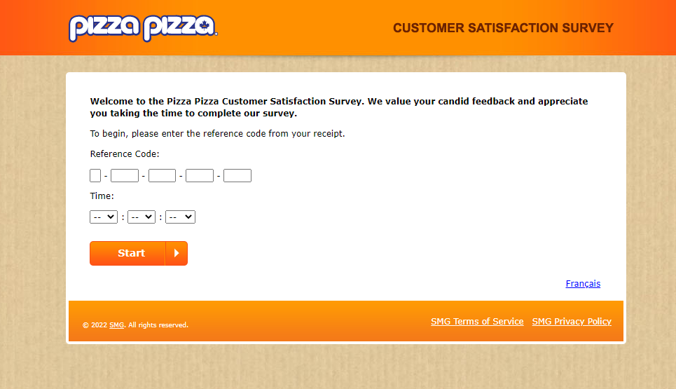Pizza Pizza Survey 