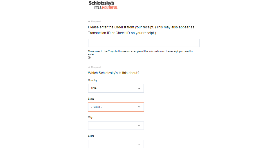 Schlotzsky’s Survey