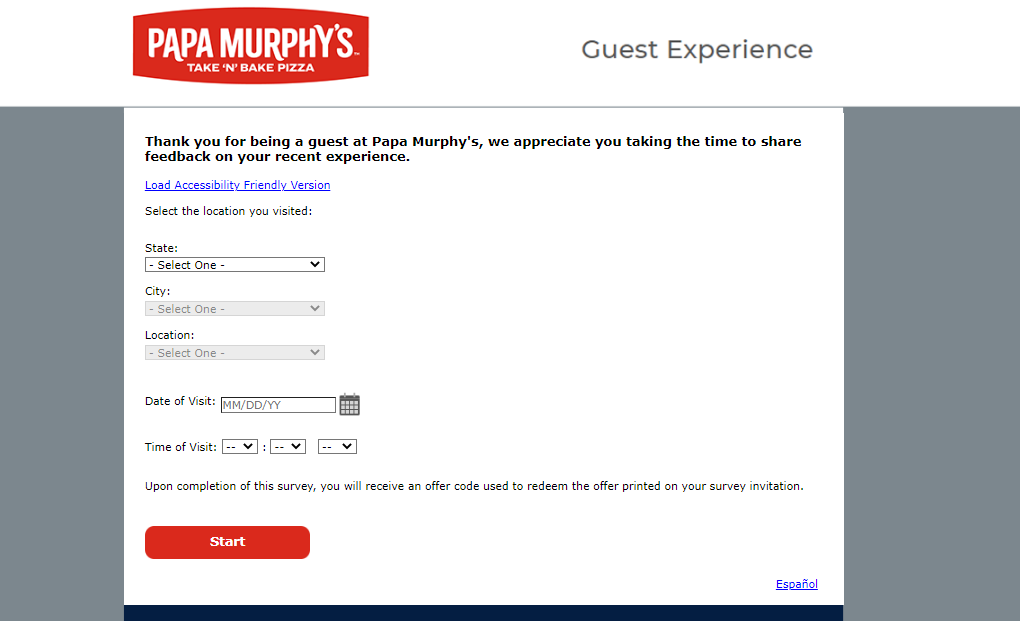 Papa Murphy’s Customer Feedback Survey – www.papasurvey.com