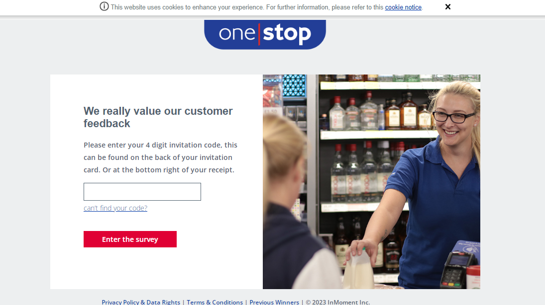 Official One Stop Convenience Stores Customer Survey