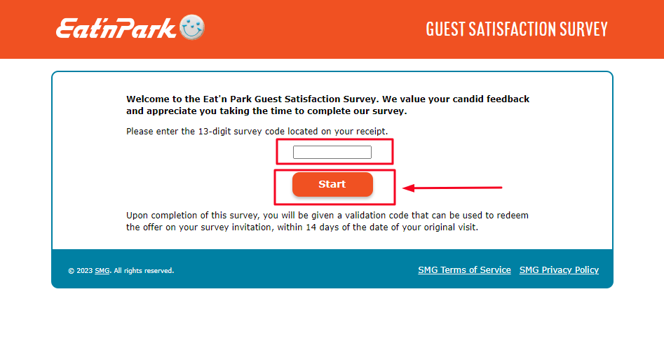 Eat’n Park Guest Satisfaction Survey